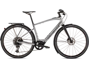 2023 Specialized Turbo Vado SL 5.0 EQ - Brushed Aluminum / Black Reflective