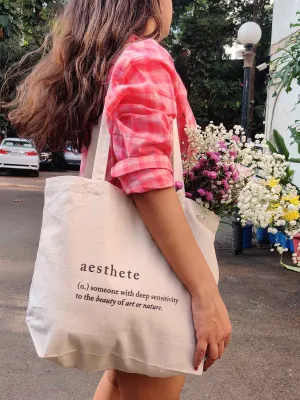 Aesthete Canvas Tote Bag