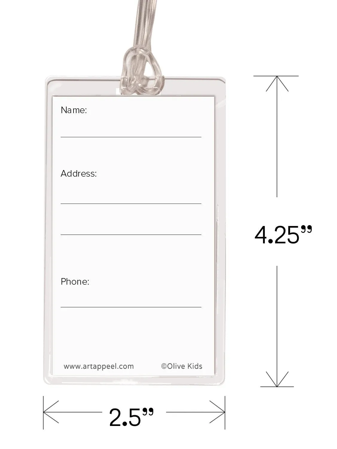 Basketball Boy Personalized 2 PC Kids Name Tag Set