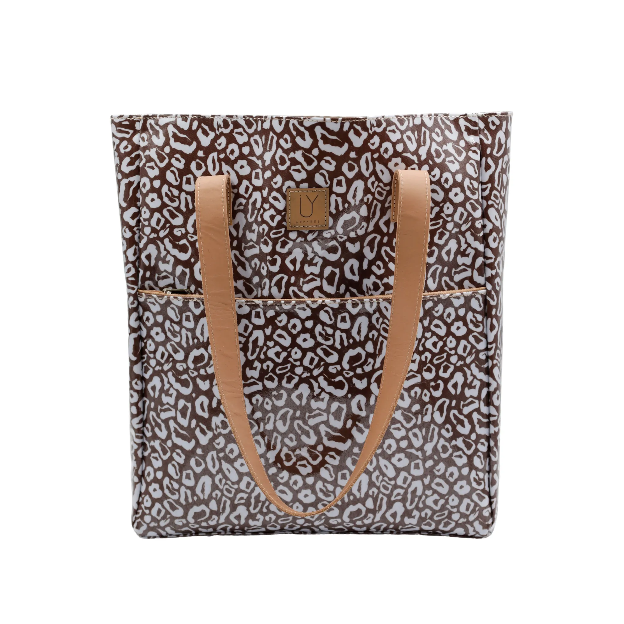 Campus Tote - African Footprint White