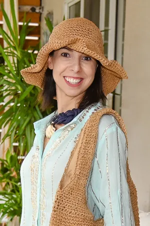 Caribbean Women's Straw Hat | Beige