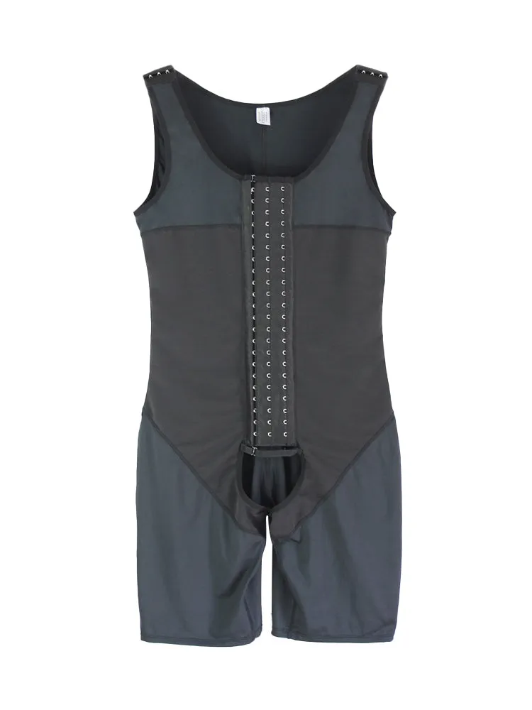 Men Shapewear Tummy Control Slimming Bodysuit