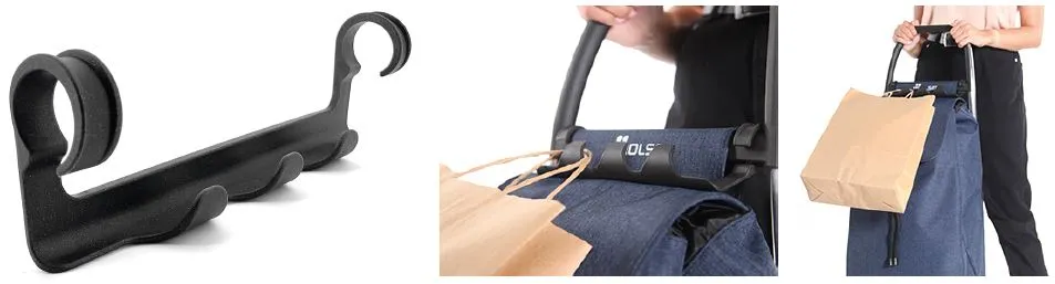 Rolser I-Max MF 4 Wheel 2 Swiveling Foldable Shopping Trolley