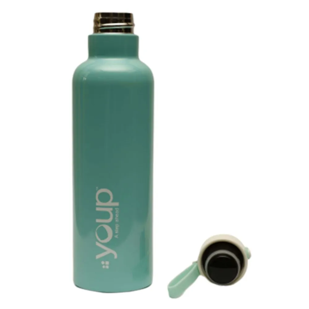 Youp Thermosteel Insulated Aqua Blue Color Bottle Twinkle501 - 500 Ml