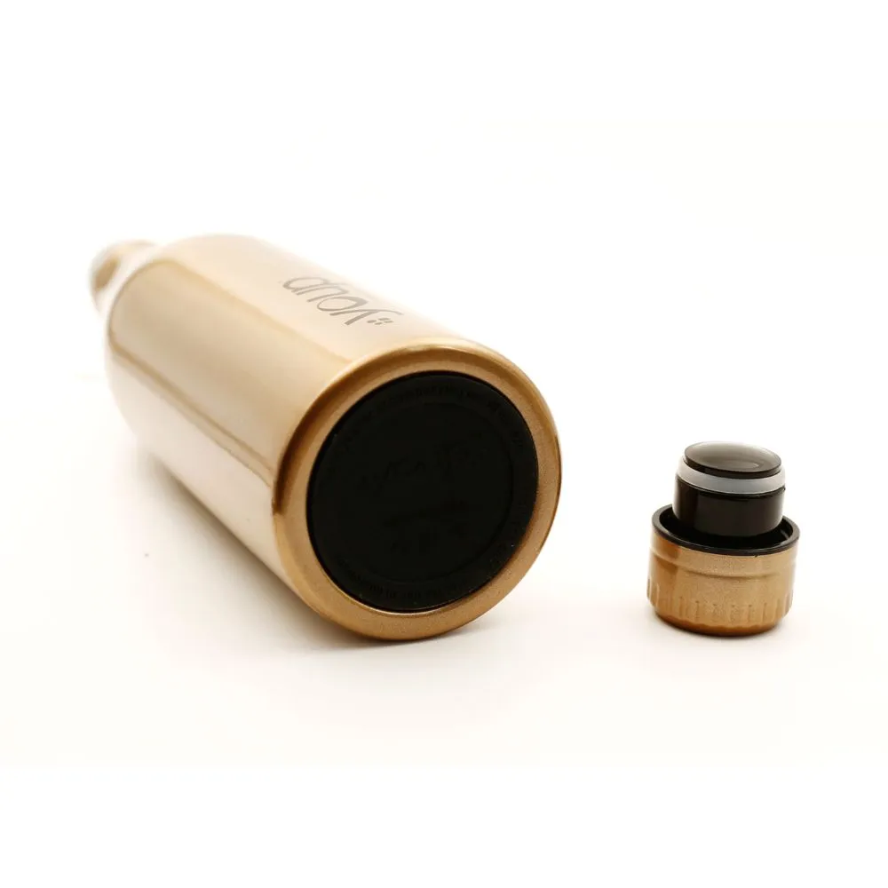 Youp Thermosteel Insulated Gold Color Water Bottle Splash1001 - 1 L