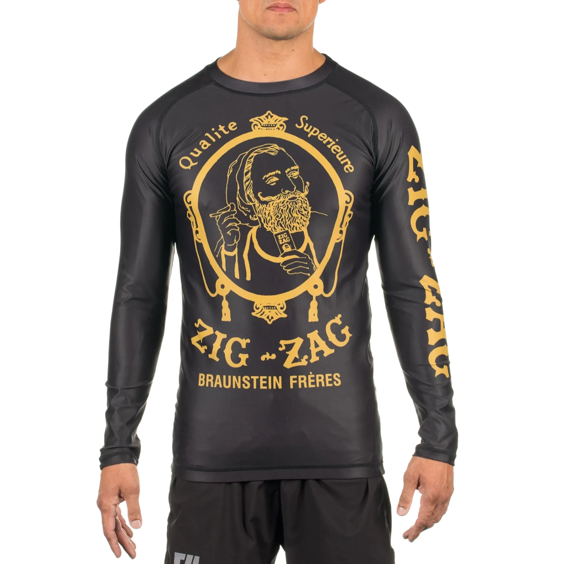 Zig-Zag Rash Guard